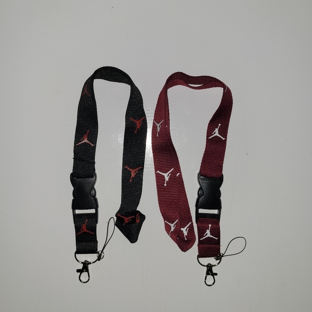 Jordan Combo X One Size Lanyards with Clip (2 Purp